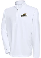 Antigua Akron RubberDucks Mens Tribute Long Sleeve Qtr Zip Pullover