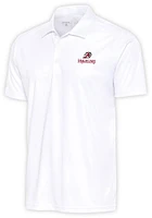 Antigua Arkansas Travelers White Tribute Big and Tall Polo