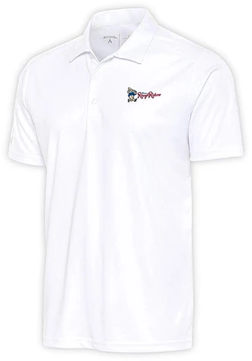 Antigua Frisco Rough Riders White Tribute Big and Tall Polo