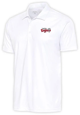 Antigua Lansing Lugnuts White Tribute Big and Tall Polo