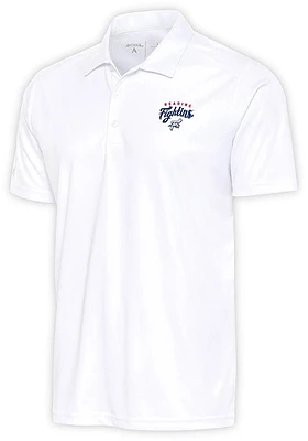 Antigua Reading Fightin Phils White Tribute Big and Tall Polo