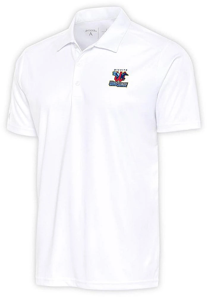 Antigua Wichita Wind Surge White Tribute Big and Tall Polo