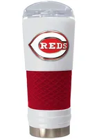 Cincinnati Reds 24oz Powder Coated Stainless Steel Tumbler - White