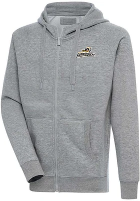Antigua Akron RubberDucks Mens Victory Long Sleeve Full Zip Jacket