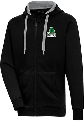 Antigua Dayton Dragons Mens Black Victory Long Sleeve Full Zip Jacket