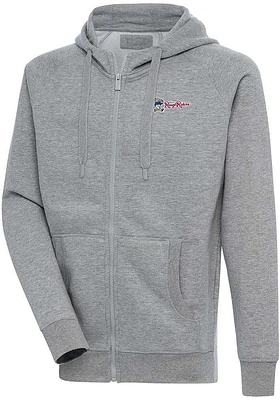 Antigua Frisco Rough Riders Mens Victory Long Sleeve Full Zip Jacket