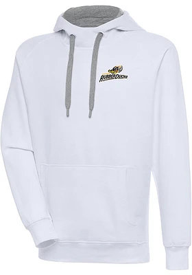 Antigua Akron RubberDucks Mens Victory Long Sleeve Hoodie