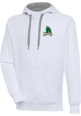 Antigua Dayton Dragons Mens White Victory Long Sleeve Hoodie