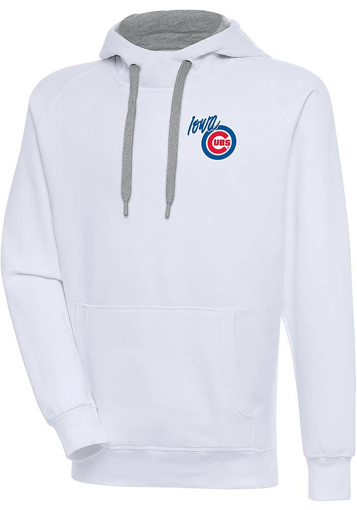 Antigua Iowa Cubs Mens Victory Long Sleeve Hoodie