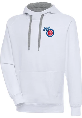 Antigua Iowa Cubs Mens Victory Long Sleeve Hoodie