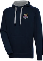 Antigua Toledo Mud Hens Mens Navy Blue Victory Long Sleeve Hoodie