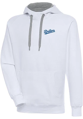 Antigua Tulsa Drillers Mens Victory Long Sleeve Hoodie