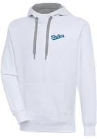 Antigua Tulsa Drillers Mens Victory Long Sleeve Hoodie