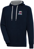 Antigua Wichita Wind Surge Mens Navy Blue Victory Long Sleeve Hoodie