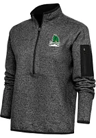 Antigua Dayton Dragons Womens Black Fortune Qtr Zip