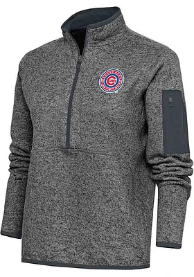Antigua South Bend Cubs Womens Fortune Qtr Zip