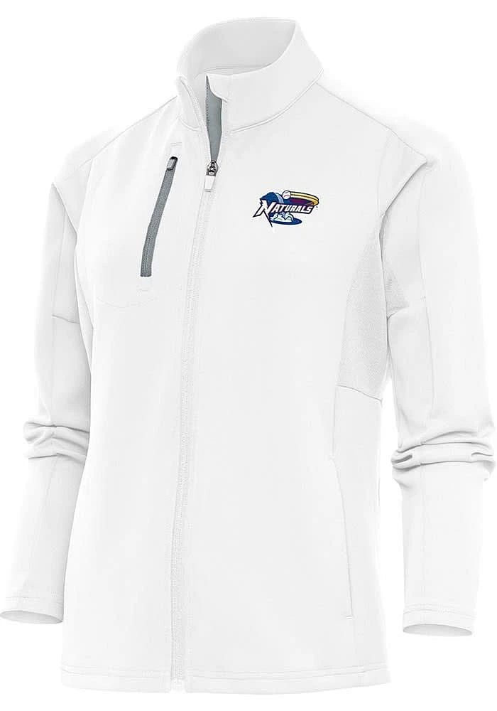 Antigua Womens White Generation Light Weight Jacket