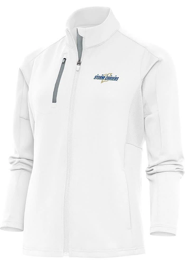 Antigua Omaha Storm Chasers Womens White Generation Light Weight Jacket