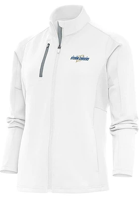 Antigua Omaha Storm Chasers Womens White Generation Light Weight Jacket