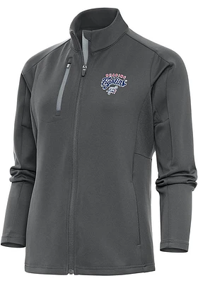 Antigua Reading Fightin Phils Womens Grey Generation Light Weight Jacket