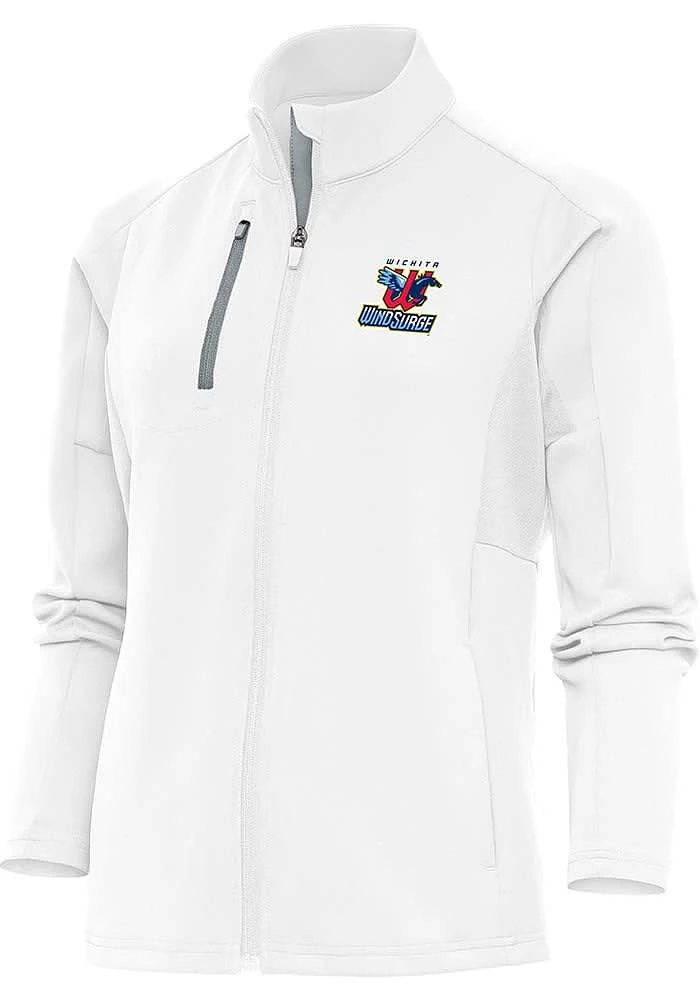 Antigua Wichita Wind Surge Womens White Generation Light Weight Jacket