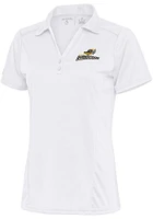 Antigua Akron RubberDucks Womens Tribute Short Sleeve Polo Shirt