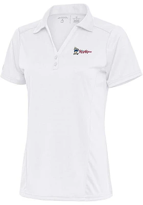 Antigua Frisco Rough Riders Womens Tribute Short Sleeve Polo Shirt