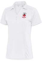 Antigua Indianapolis Indians Womens Tribute Short Sleeve Polo Shirt