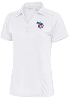 Antigua Iowa Cubs Womens Tribute Short Sleeve Polo Shirt