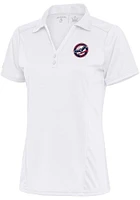 Antigua Louisville Bats Womens Tribute Short Sleeve Polo Shirt
