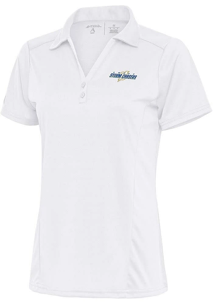 Antigua Omaha Storm Chasers Womens Tribute Short Sleeve Polo Shirt