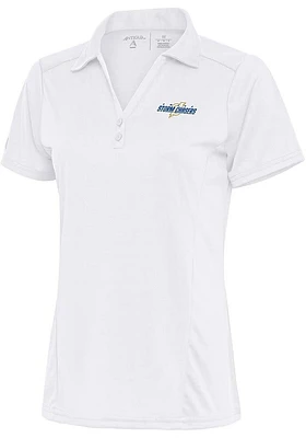 Antigua Omaha Storm Chasers Womens Tribute Short Sleeve Polo Shirt