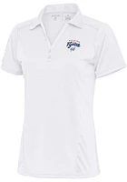 Antigua Reading Fightin Phils Womens Tribute Short Sleeve Polo Shirt