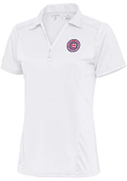 Antigua South Bend Cubs Womens Tribute Short Sleeve Polo Shirt