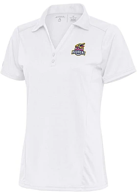 Antigua Toledo Mud Hens Womens Tribute Short Sleeve Polo Shirt