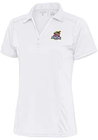 Antigua Toledo Mud Hens Womens Tribute Short Sleeve Polo Shirt