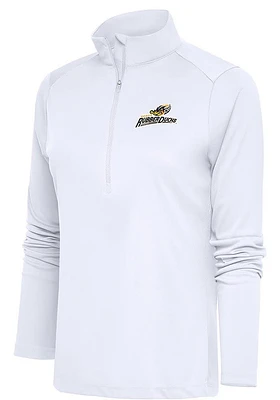 Antigua Akron RubberDucks Womens Tribute Qtr Zip Pullover