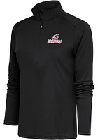 Antigua Arkansas Travelers Womens Grey Tribute Qtr Zip Pullover