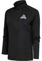 Antigua Lehigh Valley Ironpigs Womens Grey Tribute Qtr Zip Pullover