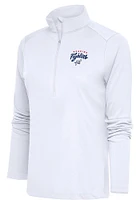 Antigua Reading Fightin Phils Womens Tribute Qtr Zip Pullover