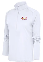 Antigua Springfield Cardinals Womens Tribute Qtr Zip Pullover