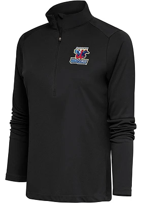 Antigua Wichita Wind Surge Womens Grey Tribute Qtr Zip Pullover