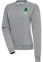 Antigua Dayton Dragons Womens Grey Victory Crew Sweatshirt