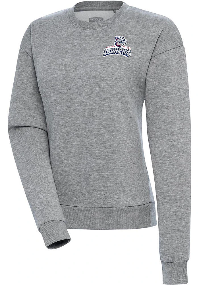 Antigua Lehigh Valley Ironpigs Womens Victory Crew Sweatshirt