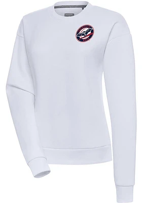 Antigua Louisville Bats Womens Victory Crew Sweatshirt