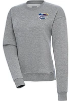 Antigua  Womens Grey Victory Crew Sweatshirt