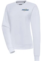 Antigua Omaha Storm Chasers Womens White Victory Crew Sweatshirt