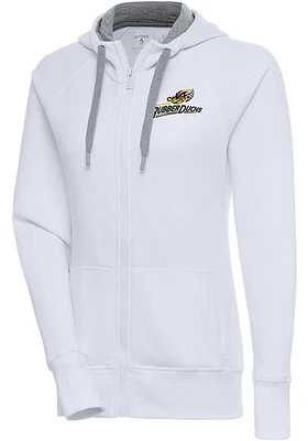 Antigua Akron RubberDucks Womens Victory Long Sleeve Full Zip Jacket