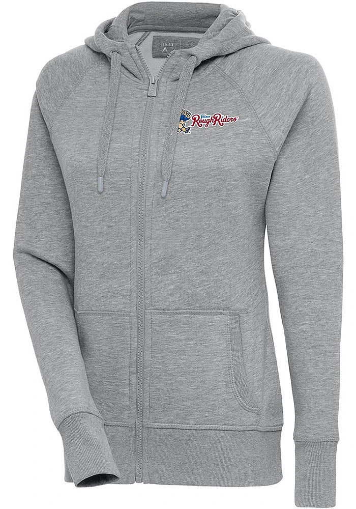 Antigua Frisco Rough Riders Womens Victory Long Sleeve Full Zip Jacket