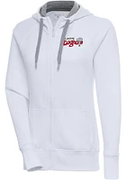 Antigua Lansing Lugnuts Womens Victory Long Sleeve Full Zip Jacket